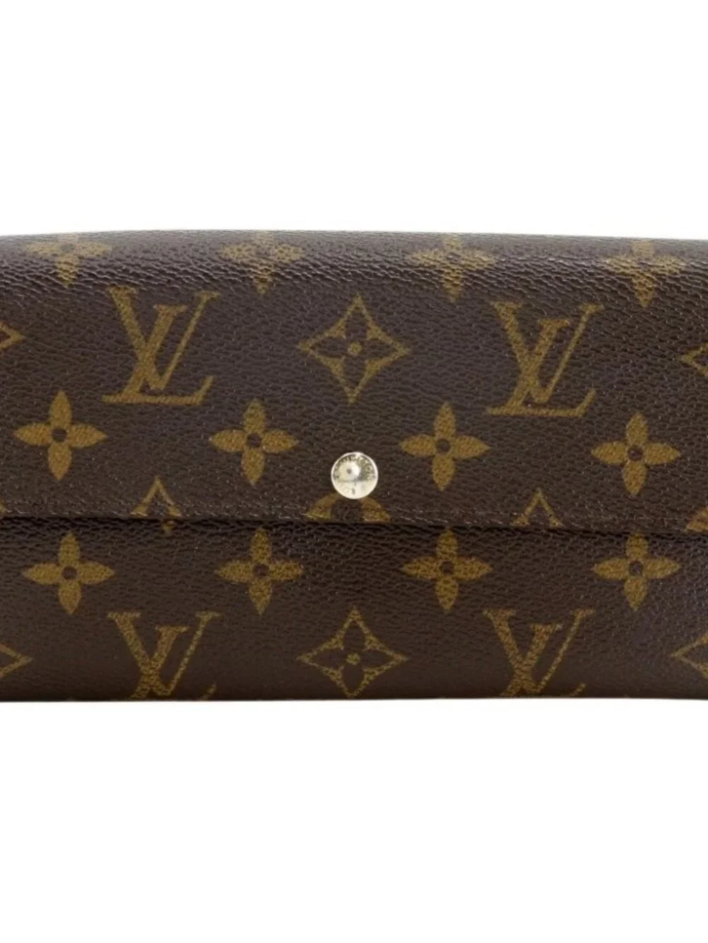LOUIS VUITTON Portefeiulle Sarah Purse M61734 Brown Monogram canvas unisex